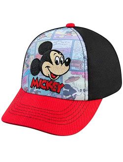 Mickey Mouse Boys Baseball Cap - Comics and 3D Pop Out Ears- Toddler Boys 2-4 Years