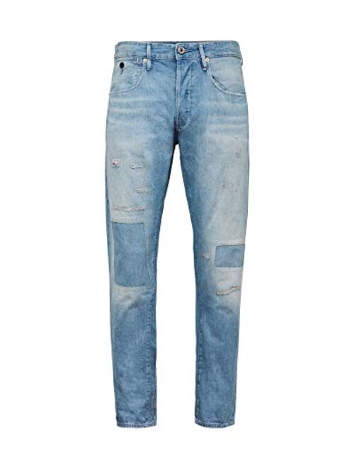 G-Star Raw Loic Vintage Marine Blue Restored Relaxed Tapered Jean