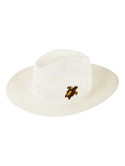 Women Natural Straw Hat Solid