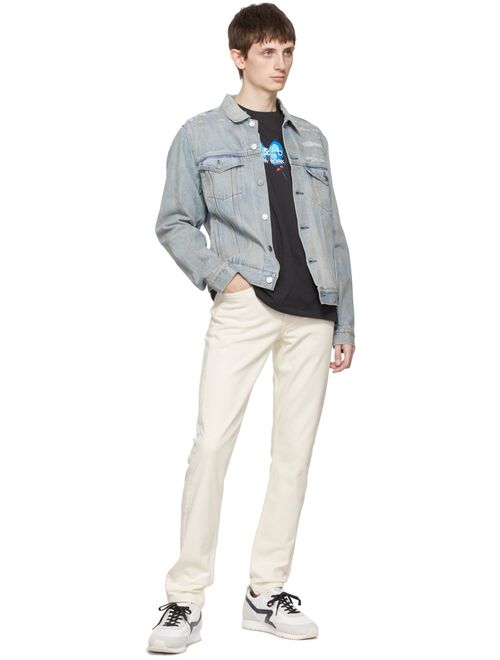 rag & bone Off-White Loopback Jeans