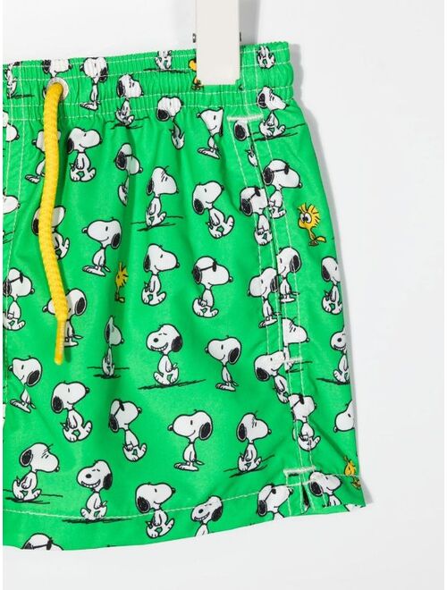 MC2 Saint Barth Kids Jea Snoopy-print swim shorts