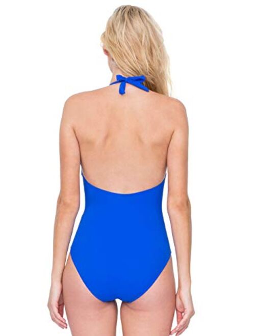 Gottex Swimwear Gottex Women's Halter One Piece Swimsuit