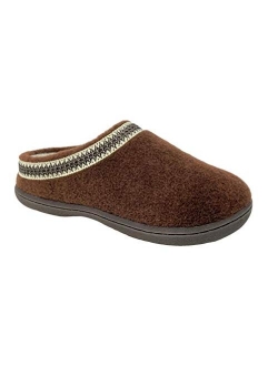 Indoor and Outdoor Slipper Cozy Wool Mule Slip-On Fur Lined Clogs