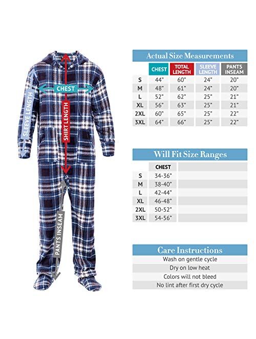 Alexander Del Rossa Matching Family Novelty Pajamas, Warm Fleece Pjs