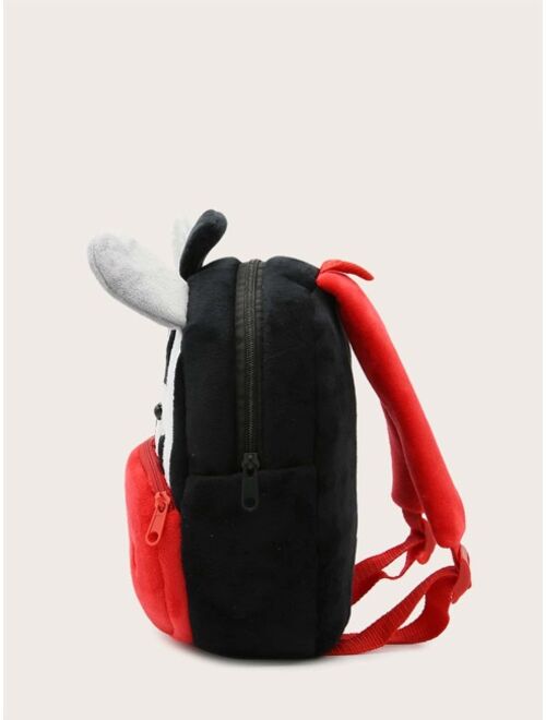 Shein Boys Zebra Design Backpack