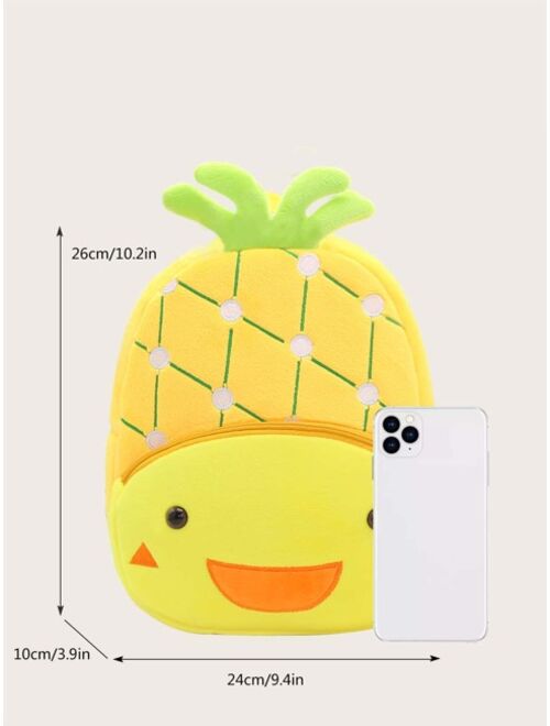 Shein Kids Pineapple Design Backpack