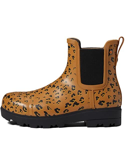 Bogs Laurel Chelsea Composite Safety Toe Leopard