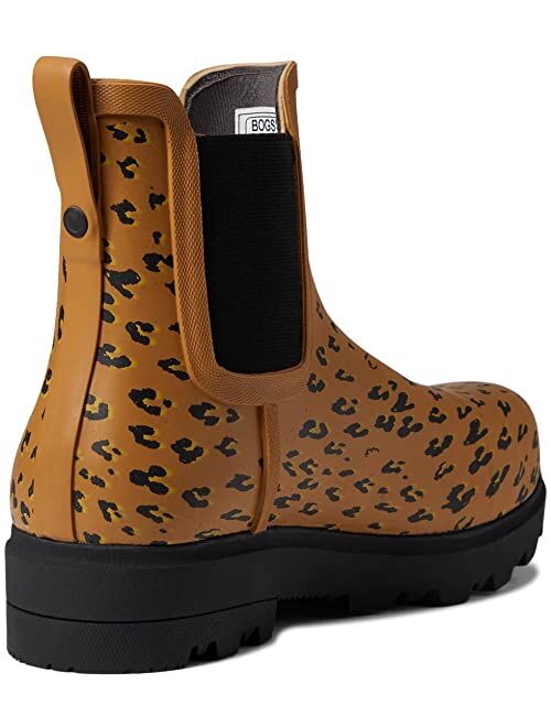 Bogs Laurel Chelsea Composite Safety Toe Leopard