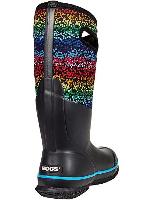 Bogs Classic Tall Design-a-Boot Rainbow Dots