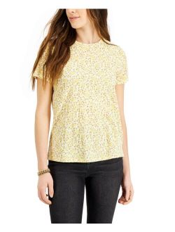 Style & Co Petite Printed Cotton T-Shirt, Created for Macy's