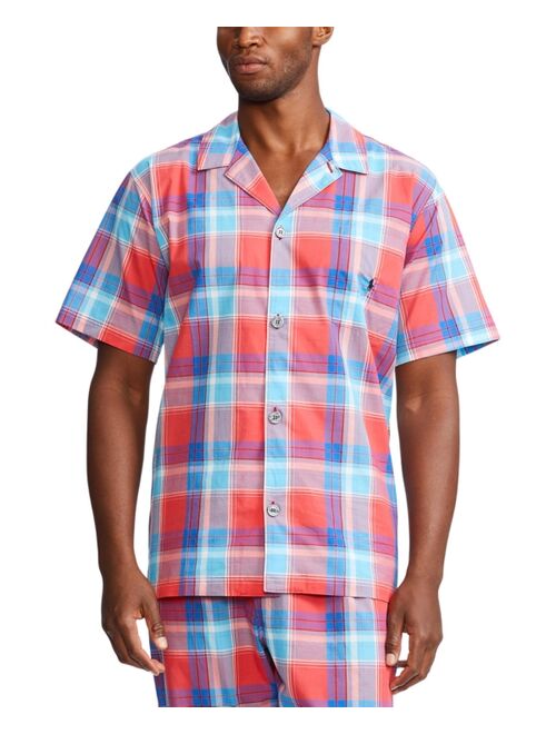 Polo Ralph Lauren Men's Woven Plaid Pajama Top