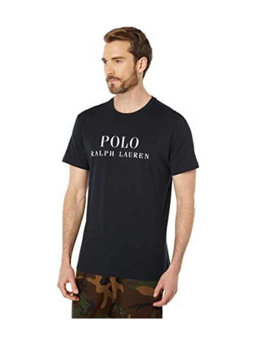 Polo Ralph Lauren Folded Graphic Enzyme Short Sleeve Crew Sleepwear Shirt