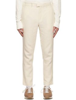 Off-White Linen Trousers