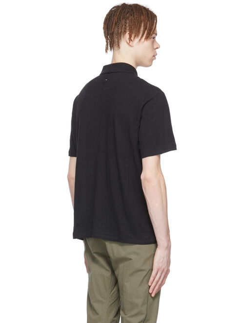 rag & bone Black Mercer Polo