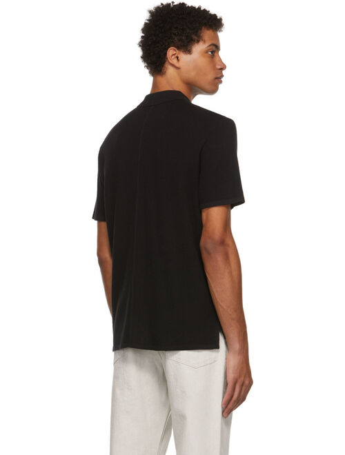 rag & bone Black Cotton Harvey Shirt