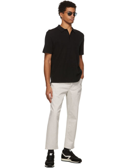 rag & bone Black Cotton Harvey Shirt