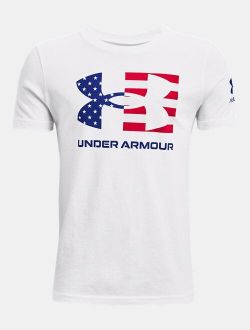 Boys' UA Freedom Flag Short Sleeve T-Shirt