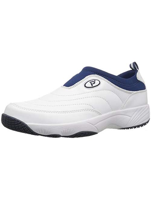 Propet Men's M3850 Wash & Wear Slip-on Ii Slip Resistant Sneaker