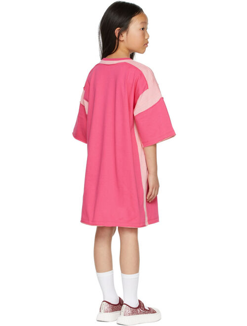 Marni Kids Pink Logo Dress