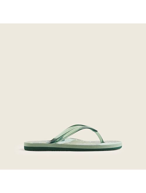 J.Crew Kids' printed flip-flops