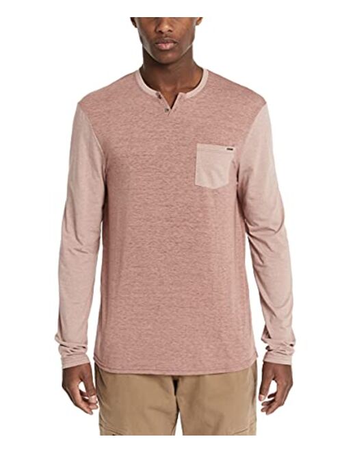Buffalo David Bitton Men's Long Sleeve Henley