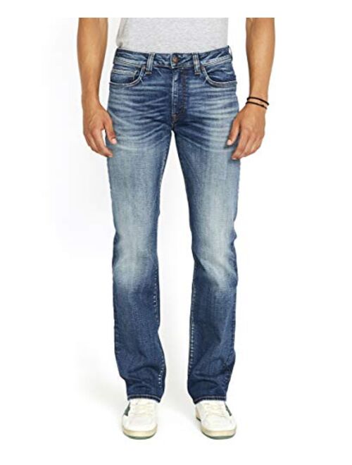 Buffalo David Bitton Men's Relaxed Straight Driven Jeans