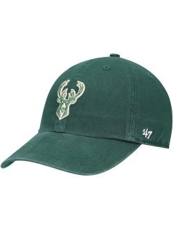 '47 Brand Men's Hunter Green Milwaukee Bucks Team Franchise Fitted Hat