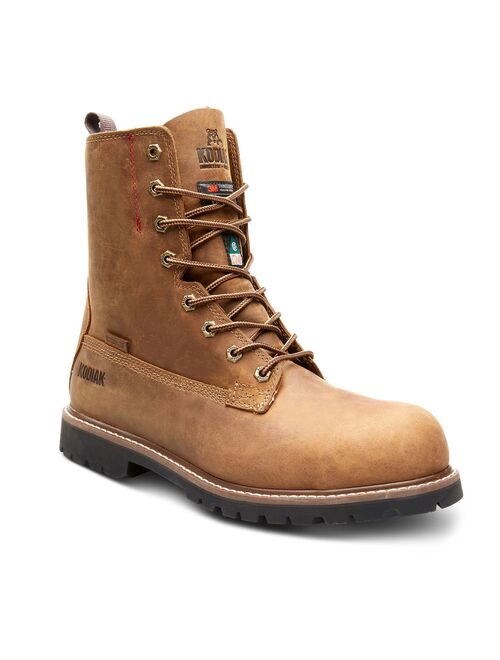 Kodiak McKinney Men's 8-inch Waterproof Composite Toe Work Boots