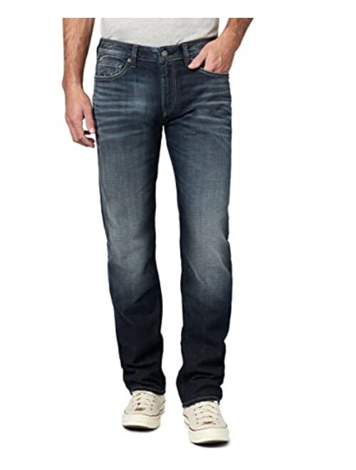 Buffalo David Bitton Men's Straight Six Denim Jeans