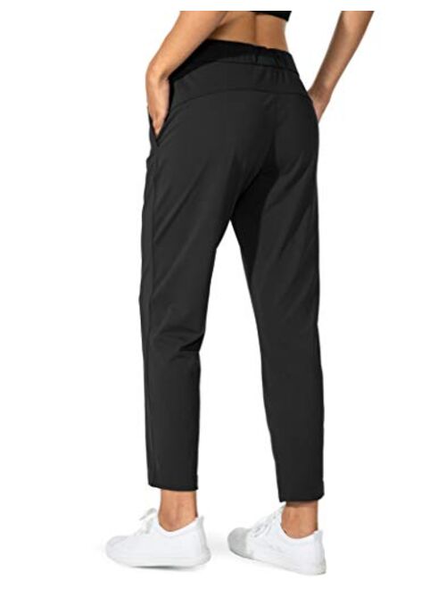 G Gradual Women's Pants with Deep Pockets 7/8 Stretch Sweatpants for Women Athletic, Golf, Lounge, Work