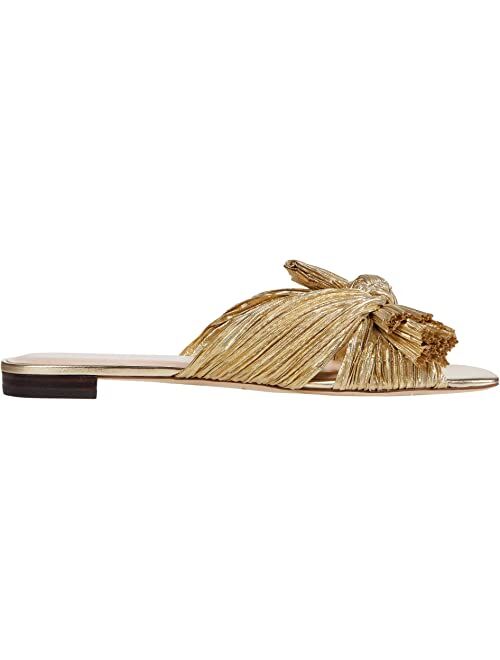 Loeffler Randall Daphne Leather Bow Sandals