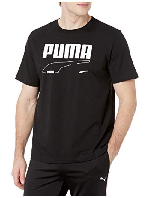 PUMA Men's Rebel Short Sleeve Tee