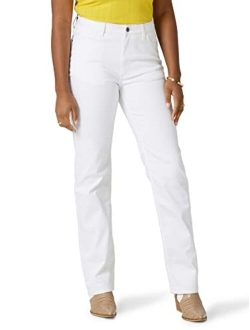 Women's High Rise True Straight Fit Jean