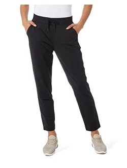 32 DEGREEES Women's Ultra Comfy Everyday Pants| Adjustable Drawstring | 4-Way Stretch | Modern-Fit | Office