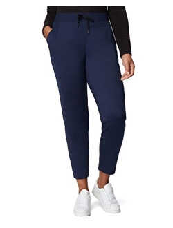 32 DEGREEES Women's Ultra Comfy Everyday Pants| Adjustable Drawstring | 4-Way Stretch | Modern-Fit | Office