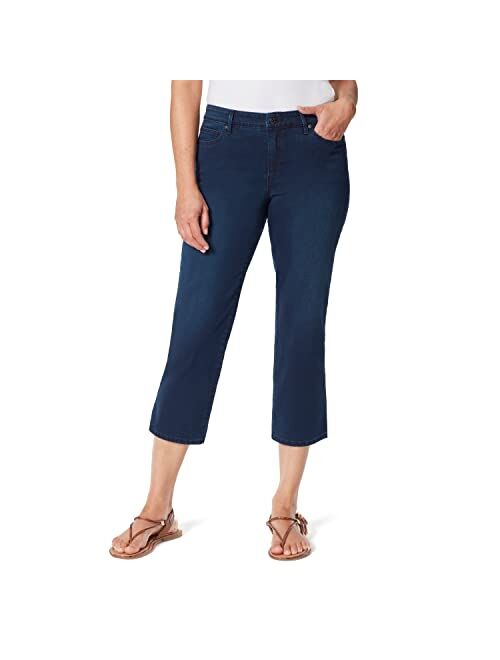 Gloria Vanderbilt Women's Slim Straight Leg Crop Jeans