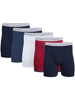 Men's Regular and Short Leg Boxer Briefs, Multipack