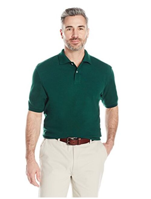 Amazon Essentials Men's Standard Regular-fit Cotton Pique Polo Shirt