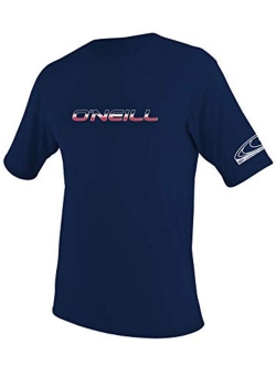 Wetsuits O'Neill Men's Basic Skins UPF 50  Short Sleeve Sun Shirt