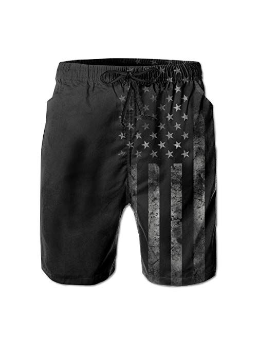 ft FENTENG Men Hawaii Quick Dry Breathable Swim Trunks with Pockets Surf Shorts