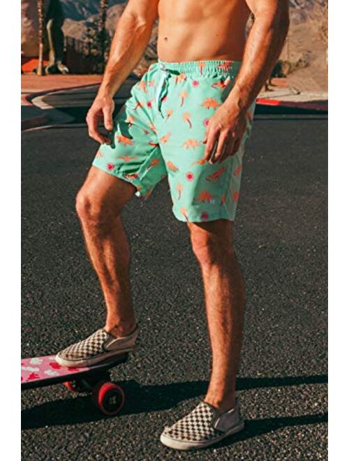 Tipsy Elves Men's Swim Trunks 7 Inch Inseam with 4 Way Stretch and Classic Styles