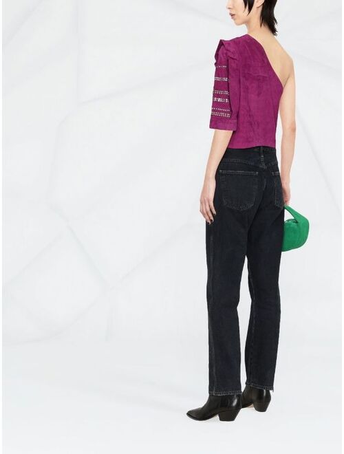 IRO Moroni single-sleeve blouse