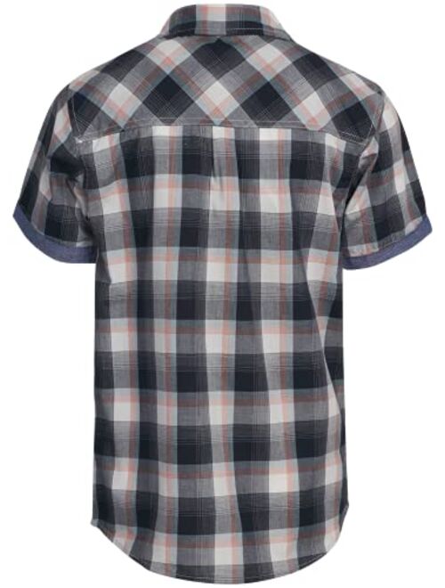 Ben Sherman Boys’ Shirt – Casual Short Sleeve Button Down Collared Shirt (Size: 8-18)