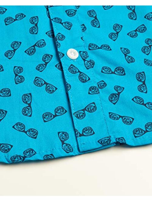 Body Glove Boys' Shirt - 2 Pack Short Sleeve Button Down Summer Beach Shirt (S-XL)