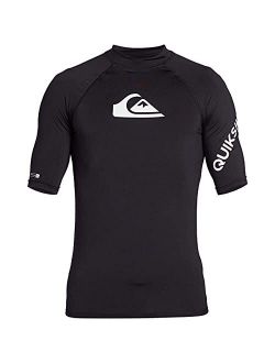 Men's Standard All Time Short Sleeve Rashguard UPF 50 Sun Protection Surf Shirt