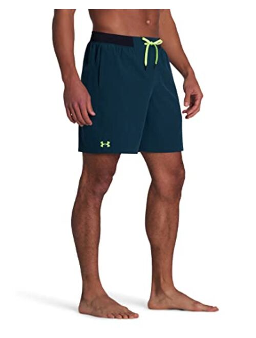 Under Armour Men's Standard Comfort Swim Trunks, Shorts with Drawstring Closure & Full Elastic Waistband