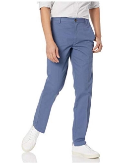 Men's Slim-fit Wrinkle-Resistant Flat-Front Chino Pant