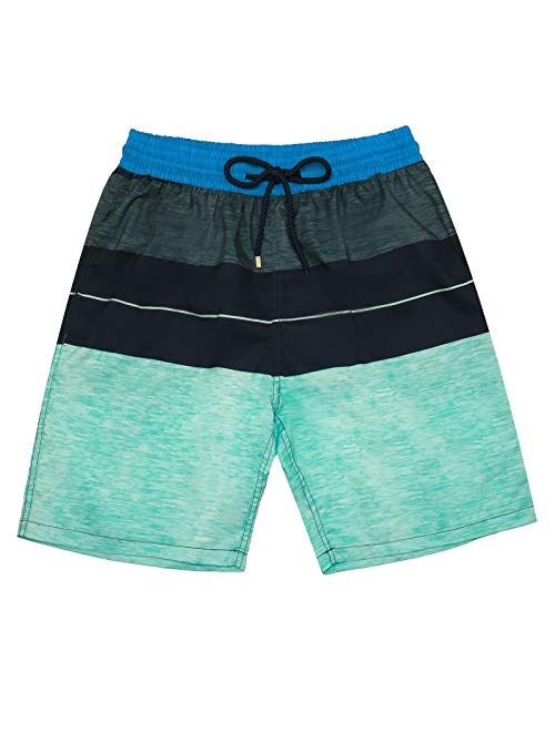 KAILUA SURF Big and Tall Mens Swim Trunks, 9" Mens Designer Bathing Suit Boardshorts