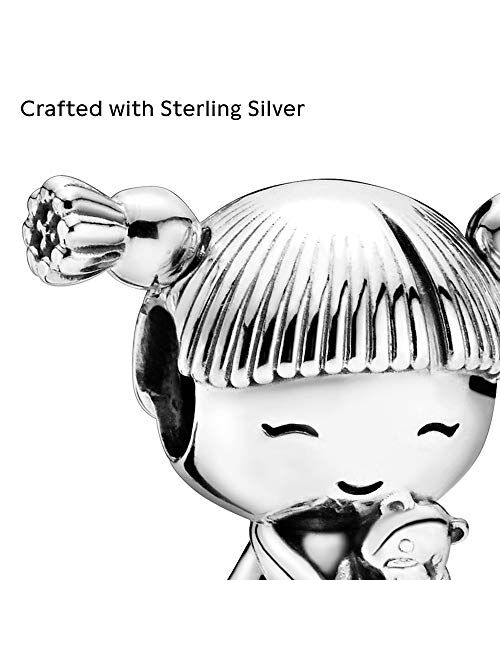 Pandora Jewelry Little Girl Sterling Silver Charm