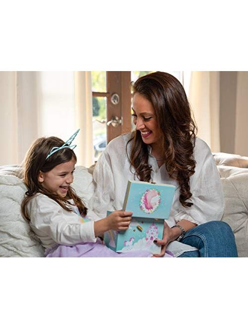 Jewelkeeper Girl's Musical Jewelry Storage Box - 2 Tray